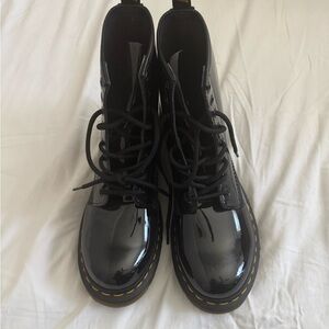 Never Worn 1460 W Dr. Martens Black Patent Leather